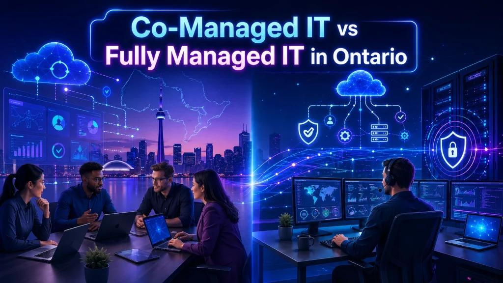 Co-Managed IT vs Fully Managed IT in Ontario: Which Is Right? 6 fully managed IT services Ontario