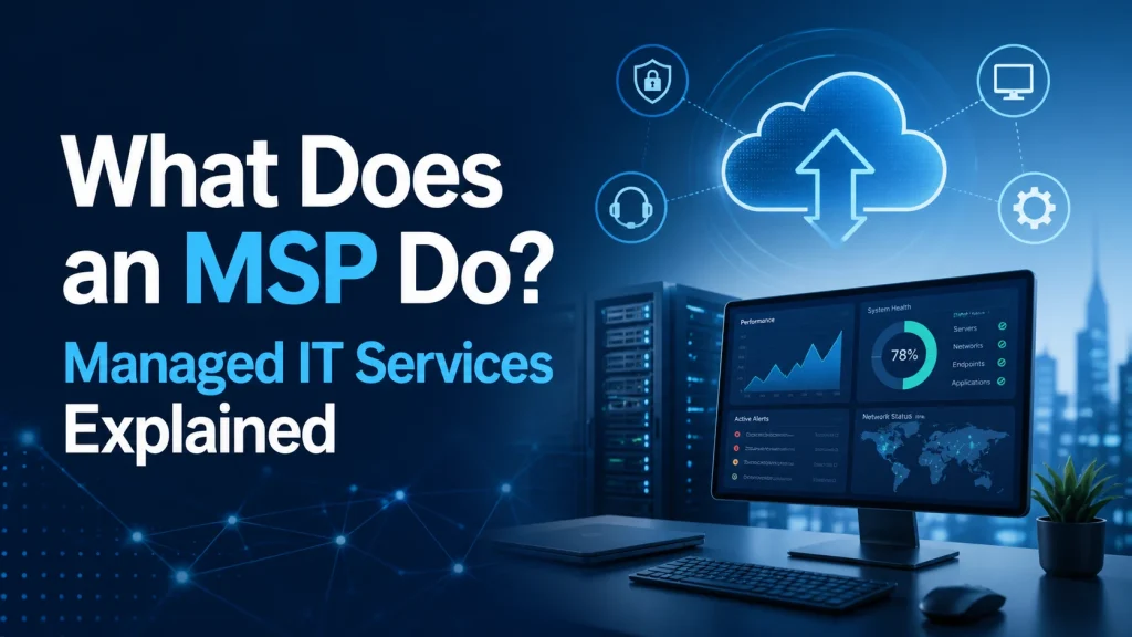 What Does an MSP Do? A Simple Guide for Businesses 5 Managed IT Services Explained - A Guide for Businesses