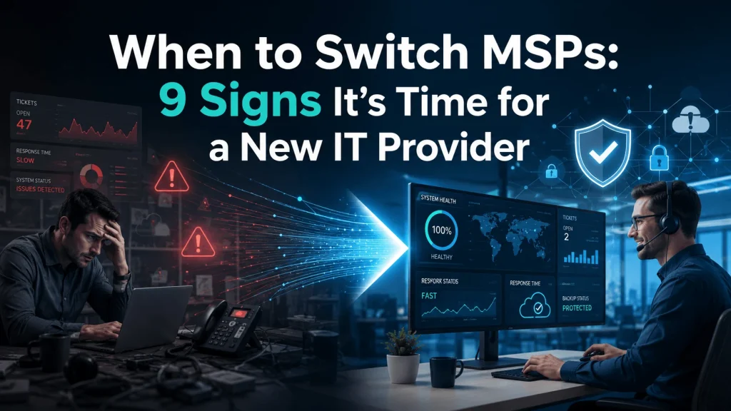 change managed IT provider