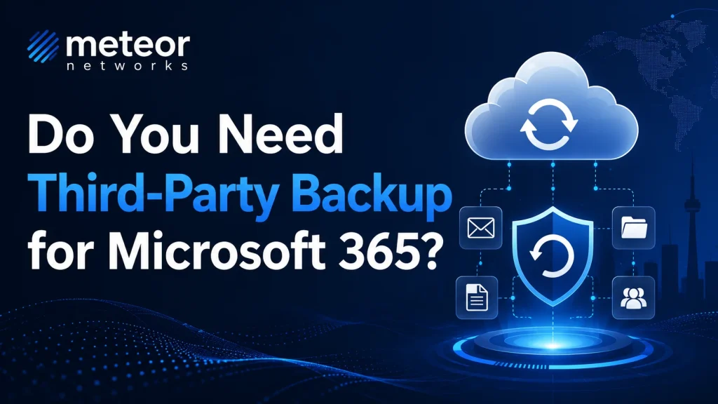 Microsoft 365 third-party backup Canada