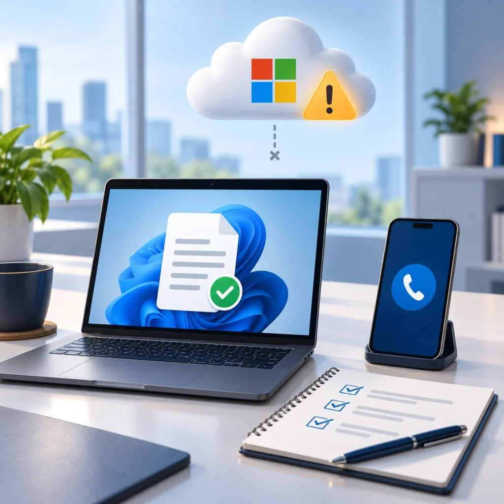 Microsoft 365 not working