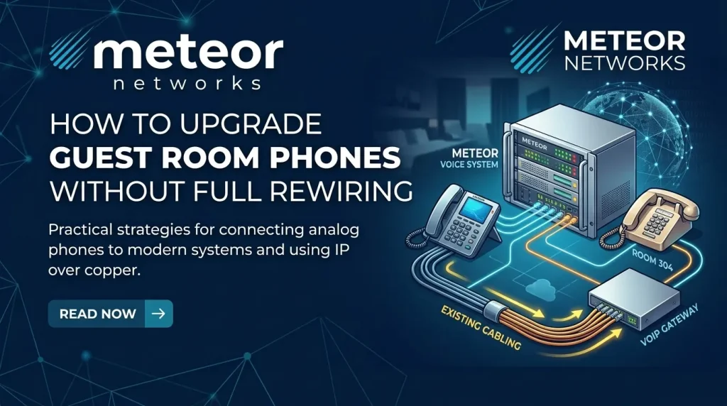 hotel phone system upgrade